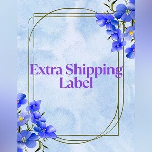 Extra Shipping Label